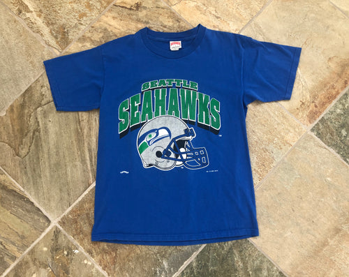 Vintage Seattle Seahawks Nutmeg Mills Football TShirt, Size XL