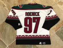 Load image into Gallery viewer, Vintage Phoenix Coyotes Jeremy Roenick Starter Hockey Jersey, Size Large