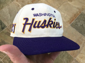 Vintage Washington Huskies Sports Specialties Script SnapBack College Hat