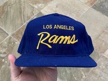 Load image into Gallery viewer, Vintage Los Angeles Rams Sports Specialties Script Snapback Football Hat