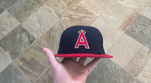 Vintage California Angels New Era Pro Fitted Baseball Hat, Size 7 3/8