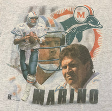 Load image into Gallery viewer, Vintage Miami Dolphins Dan Marino Salem Sportswear Football Tshirt, Size XL
