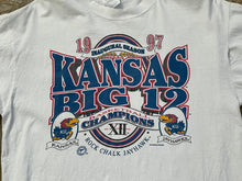Load image into Gallery viewer, Vintage Kansas Jayhawks 1997 Big 12 Champions College Tshirt, Size Large