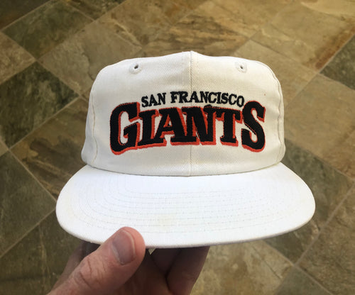 Vintage San Francisco Giants Spell Out Script Snapback Baseball Hat