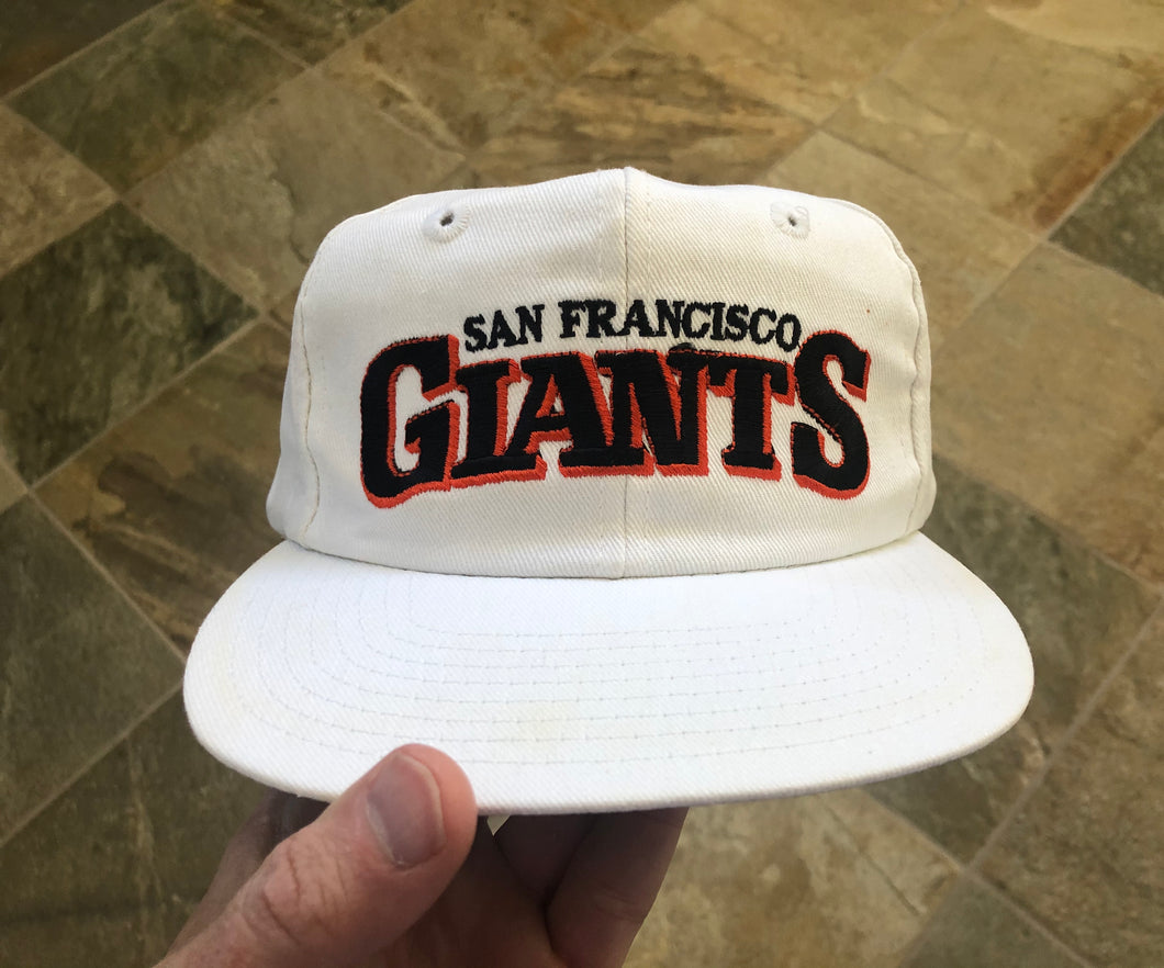 Vintage San Francisco Giants Spell Out Script Snapback Baseball Hat