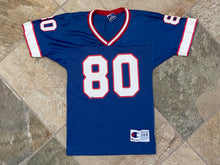 Load image into Gallery viewer, Vintage Buffalo Bills Eric Moulds Champion Football Jersey, Size Youth Small, 6-8