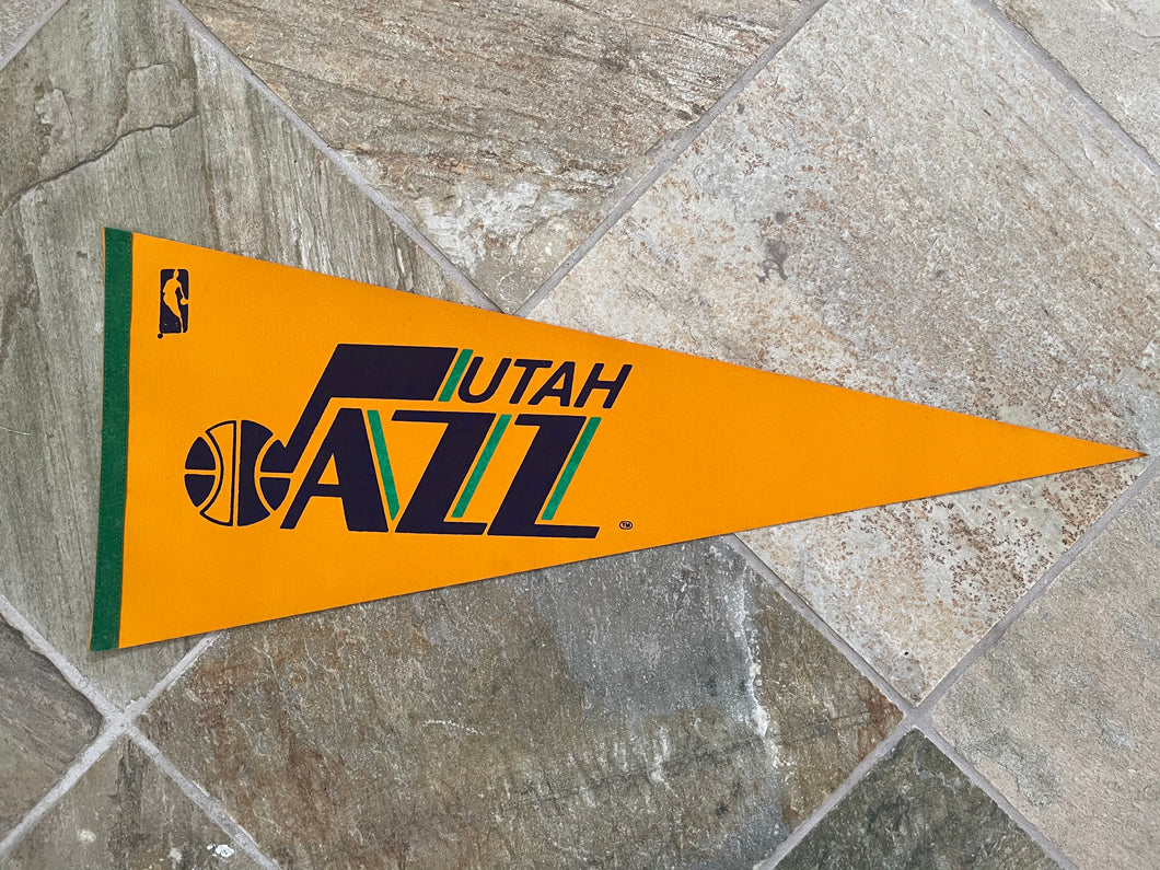 Vintage Utah Jazz NBA Basketball Pennant