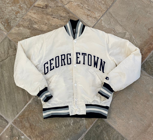 Vintage Georgetown Hoyas Starter Satin College Jacket, Size Small