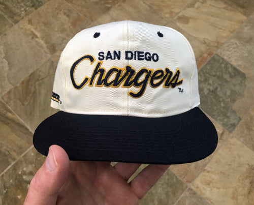 Vintage San Diego Chargers Sports Specialties Script SnapBack Football Hat