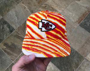 Vintage Kansas City Chiefs AJD Zubaz Snapback Football Hat