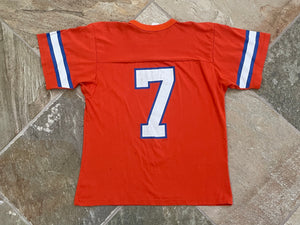 Vintage Denver Broncos John Elway Wilson Football Tshirt, Size Medium