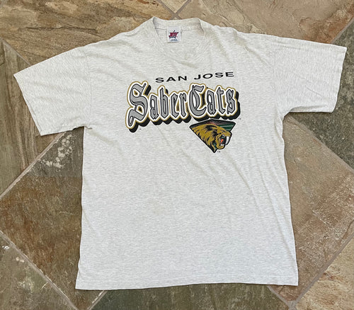 Vintage San Jose Sabercats Joy Arena Football Tshirt, Size XL