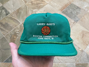 Vintage Larry Bird’s Boston Connection Hotel Zip Basketball Hat