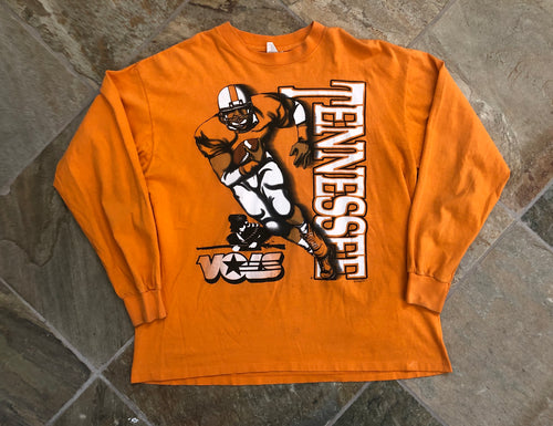 Vintage Tennessee Volunteers College Football Tshirt, Size XL