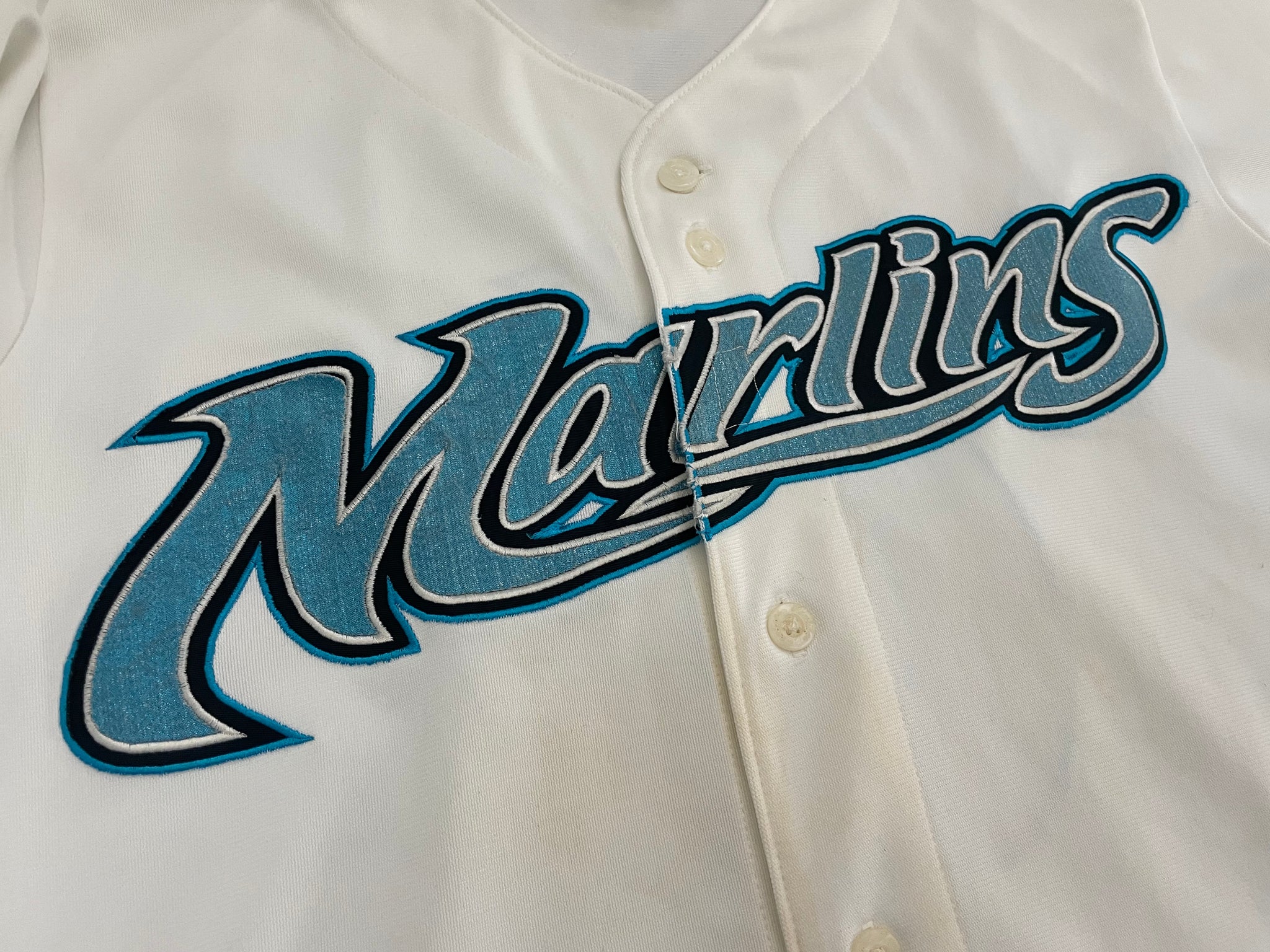 Morehead City Marlins Rawlings Game Worn Baseball Jersey, Size