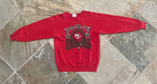 Vintage San Francisco 49ers Super Bowl XXIII Football Sweatshirt, Size Small