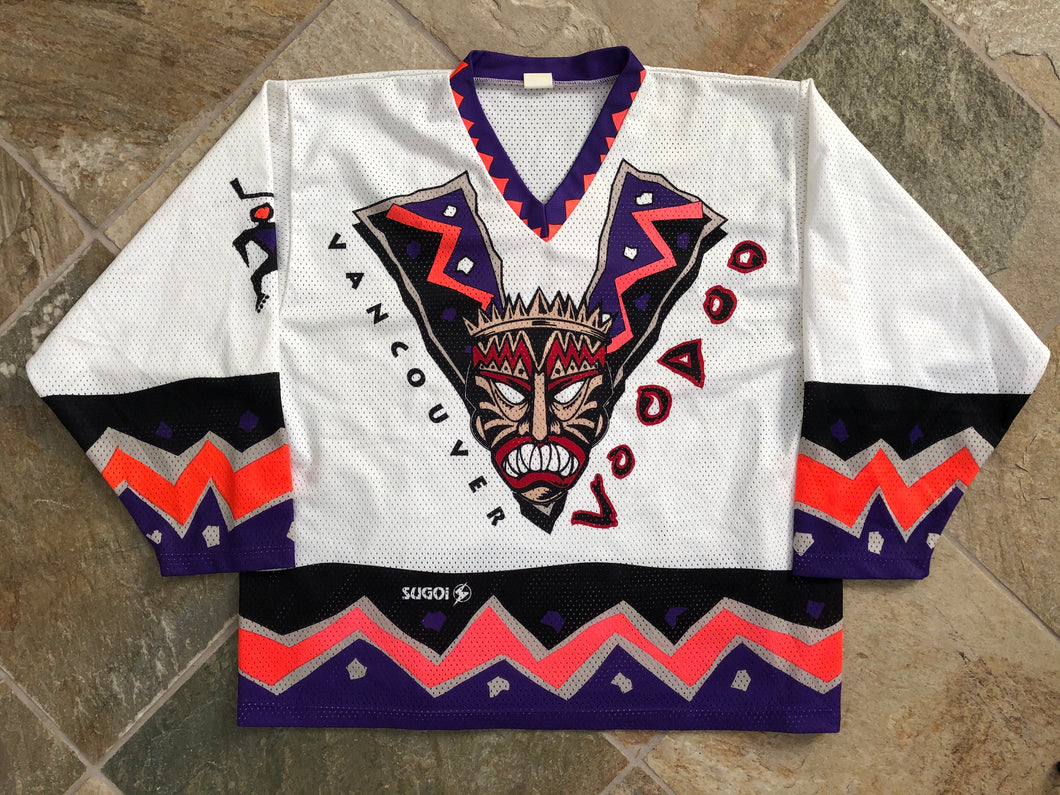 Vintage Vancouver Voodoo Sugoi RHI Hockey Jersey, Size XL