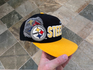 Vintage Pittsburgh Steelers Sports Specialties Shadow Snapback Football Hat