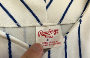 Vintage New York Mets Rawlings Baseball Jersey, Size 40 Medium