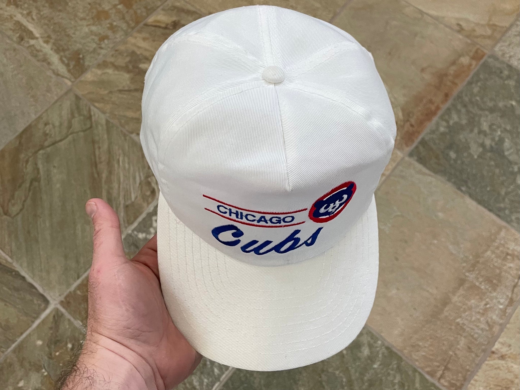 Vintage Chicago Cubs Annco Snapback Baseball Hat – Stuck In The