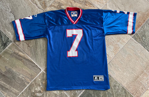 Vintage Buffalo Bills Doug Flutie Starter Football Jersey, Size 46, Medium