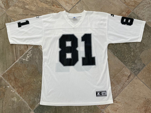 Vintage Oakland Raiders Tim Brown Starter Football Jersey, Size 48, Large