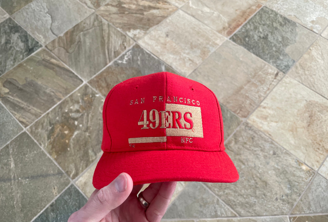 Vintage San Francisco 49ers AJD Signature Snapback Football Hat