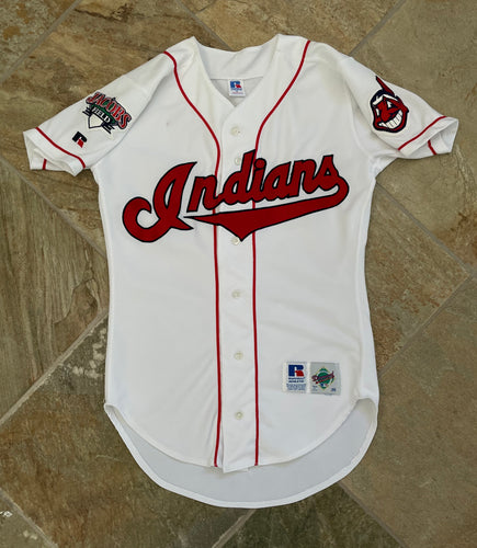 Vintage Cleveland Indians Russell Diamond Collection Baseball Jersey, Size 36, Small