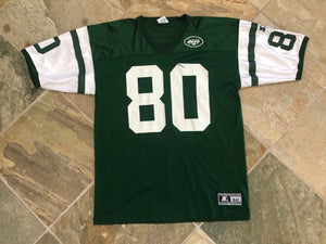 Vintage New York Jets Wayne Chrebet Stater Football Jersey, Size 52, XL