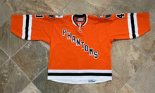 Load image into Gallery viewer, Lehigh Valley Phantoms Anthony Stolarz CCM Game Worn Hockey Jersey, Size 60