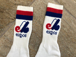 Vintage Montreal Expos MLB Baseball Tube Socks ###