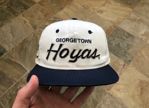 Vintage Georgetown Hoyas Sports Specialties Script SnapBack College Hat
