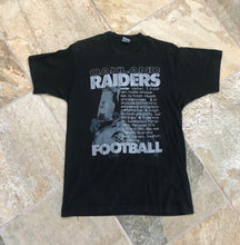 Load image into Gallery viewer, Vintage Oakland Raiders Salem Sportswear Football Tshirt, Size Large