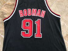 Load image into Gallery viewer, Vintage Chicago Bulls Dennis Rodman Champion Basketball Jersey, Size 52 XXL