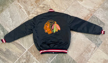 Load image into Gallery viewer, Vintage Chicago Blackhawks Starter Satin Hockey Jacket, Size XL