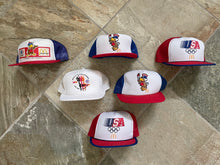 Load image into Gallery viewer, Vintage 1984 Los Angeles Olympics McDonald’s Snapback Hat Lot ***