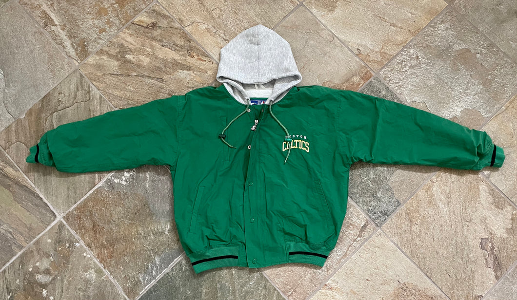 Vintage Boston Celtics Starter Basketball Jacket, Size Large