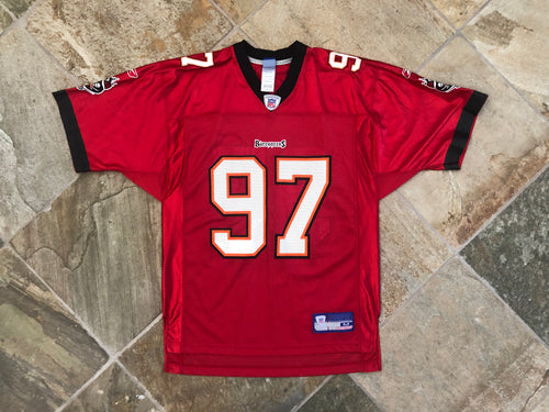 Vintage Tampa Bay Buccaneers Simeon Rice Reebok Football Jersey, Size Medium