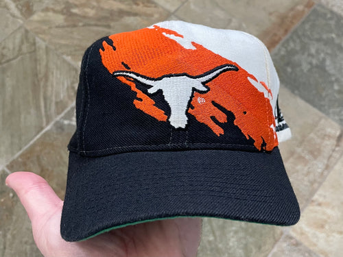 Vintage Texas Longhorns Logo Athletic Splash Snapback College Hat