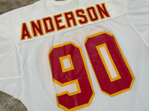 Vintage Kansas City Chiefs Curtis Anderson Russell Game Worn Football Jersey