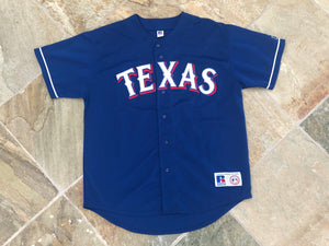 Vintage Texas Rangers Hank Blalock Russell Athletic Baseball Jersey, Size Large