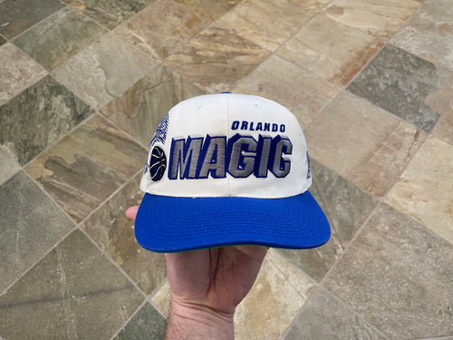 Vintage Orlando Magic Sports Specialties Shadow Snapback Basketball Hat