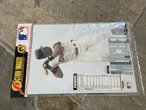 Vintage San Francisco Giants Kevin Mitchell Action Images Cardboard Standup Baseball Poster ###