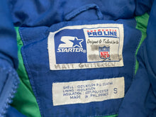 Load image into Gallery viewer, Vintage Seattle Seahawks Starter Parka Football Jacket, Size Small
