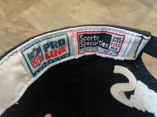 Load image into Gallery viewer, Vintage Pittsburgh Steelers Sports Specialties Script Snapback Football Hat