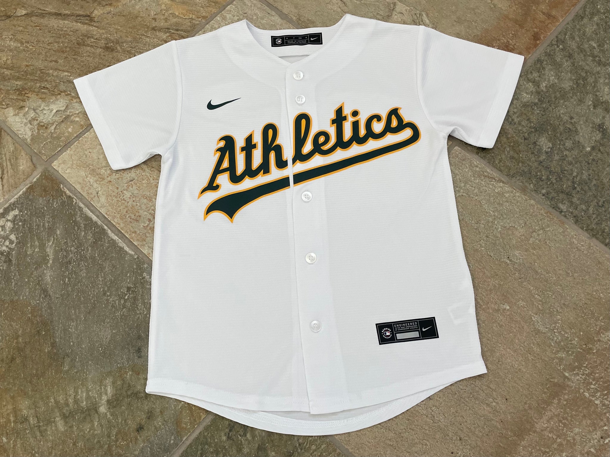 Oakland Athletics Nike Baseball Jersey, Size Youth Small, 6-8 – Stuck In  The 90s Sports