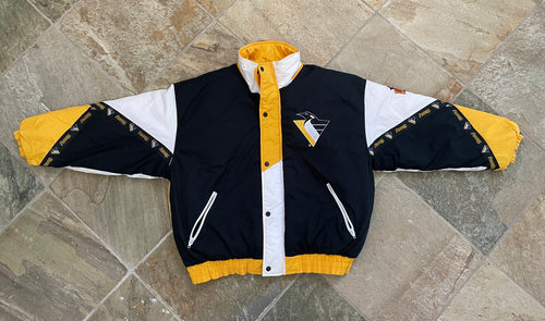 Vintage Pittsburgh Penguins Pro Player Parka Hockey Jacket, Size XXL