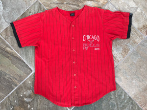 Vintage Chicago Bulls Salem Sportswear Basketball Jersey TShirt, Size Large