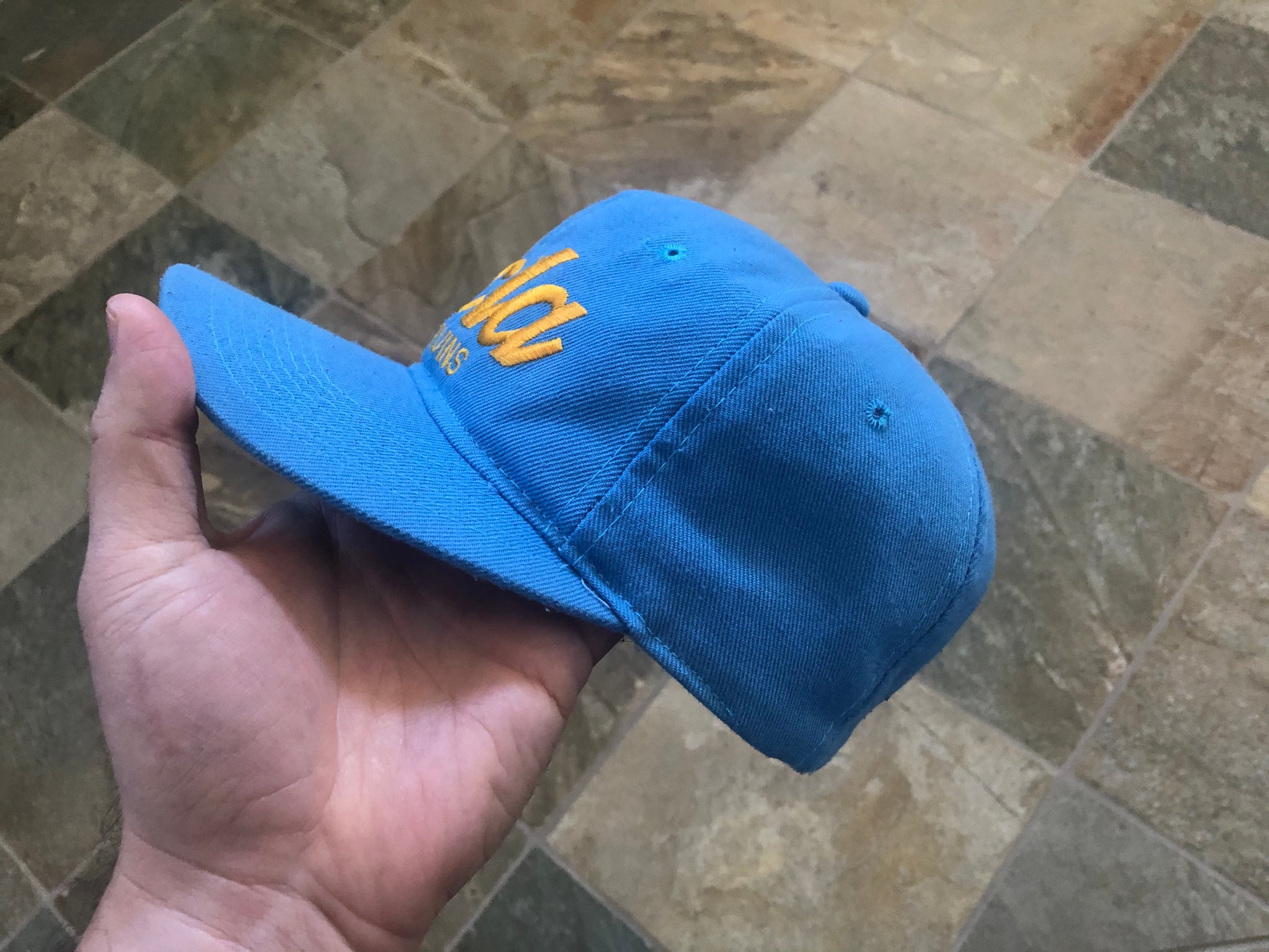 Vintage Sports Specialties The Pro UCLA Bruins Single Script Snapback Hat NCAA