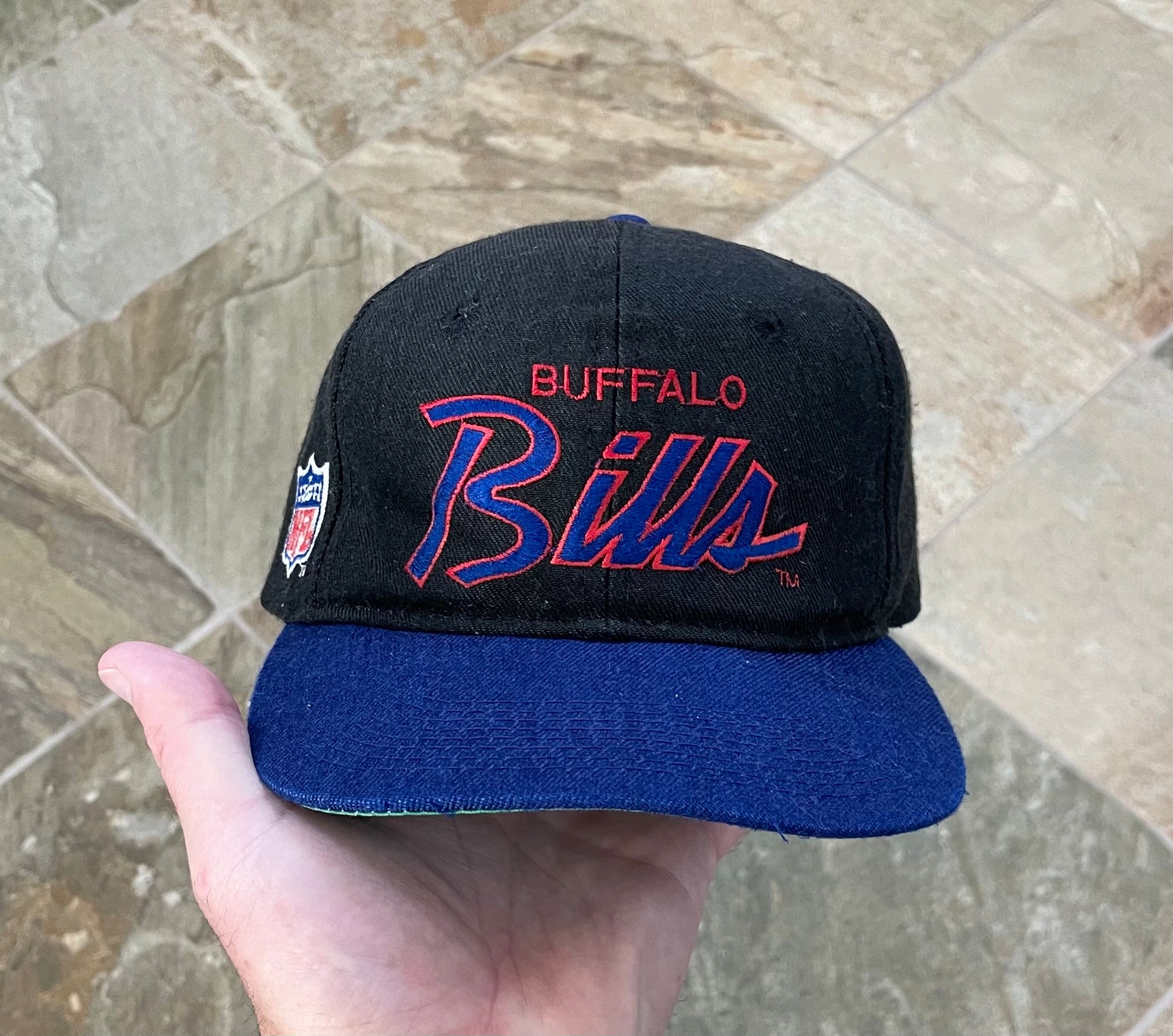 Vintage Buffalo Bills Sports Specialties Script Snapback Football